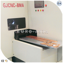 Máquina de fresado de arco de arco de bus CNC para cobre